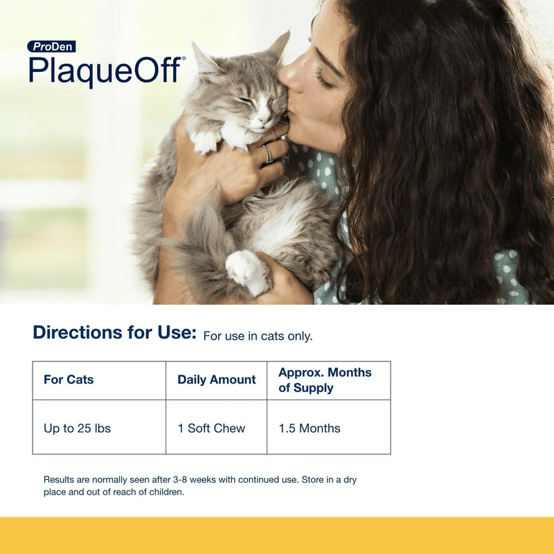 Cat Dental Care - PlaqueOff Soft Chews - 45 ct