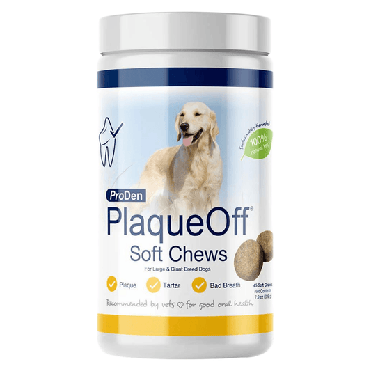 Dog Dental Care - PlaqueOff Soft Chews For Large & Giant Breed Dogs