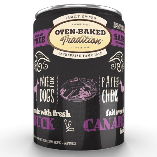 Oven Baked Dog Can Grain Free Duck Pate