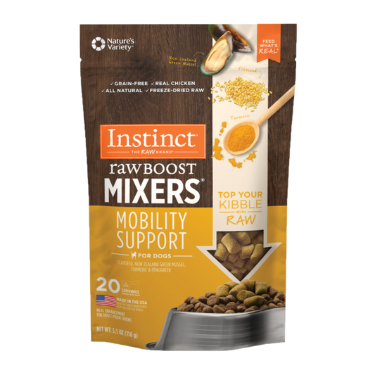 Instinct Dog Raw Boost FD Mixers Mobility Support 5.5 oz