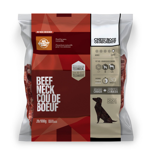 Big Country Raw - Dog - Frozen Raw Meaty Bones Beef Neck