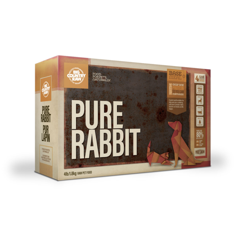 Big Country Raw - Dog - Pure Rabbit