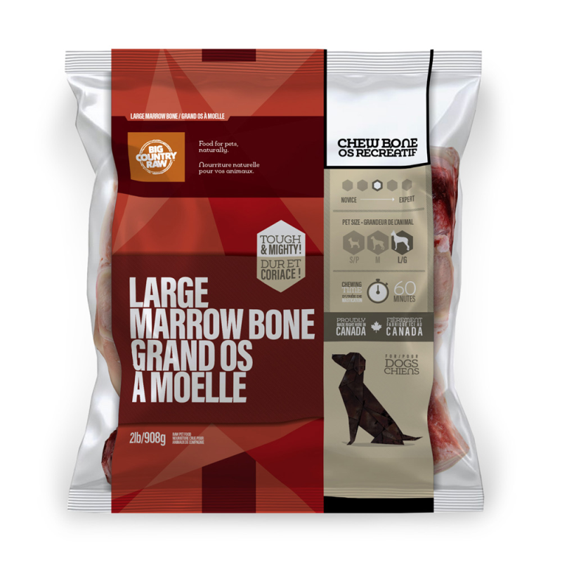 Big Country Raw - Dog - Meaty Bones Beef Marrow  2lb