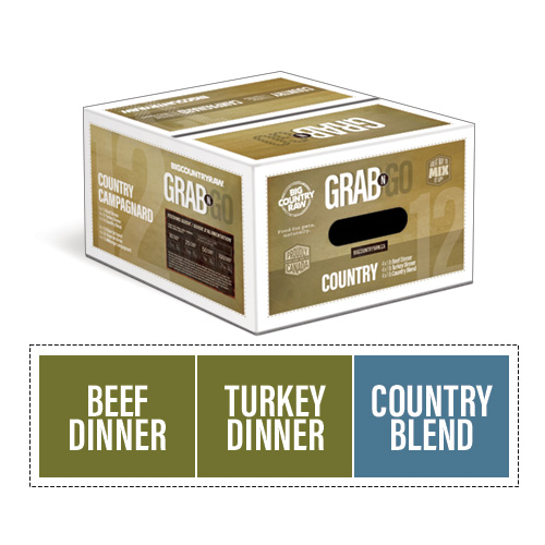 Big Country Raw - Dog - Grab N Go Country Variety Pack