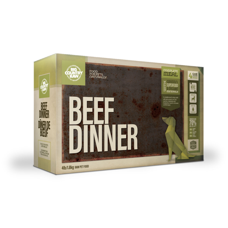 Big Country Raw - Dog - Beef Dinner