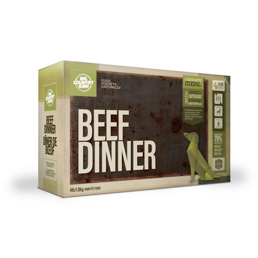 Big Country Raw - Dog - Beef Dinner