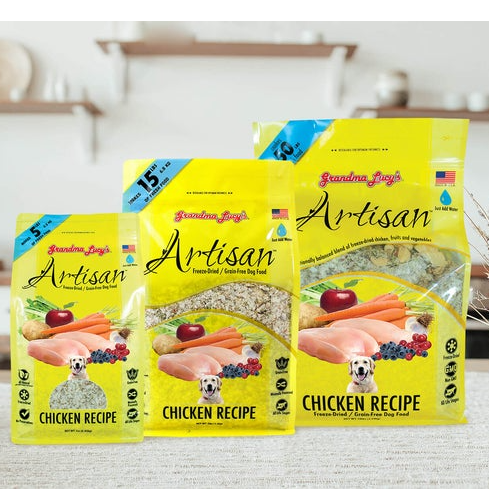 Grandma Lucy's - Dog - Artisan Freeze Dried Grain Free Chicken Recipe