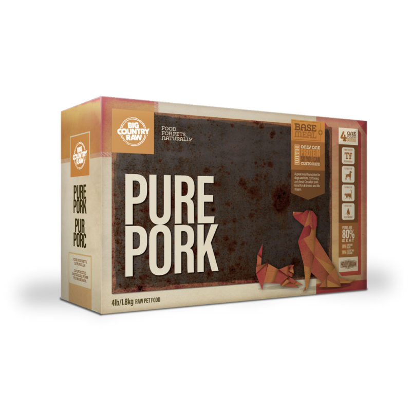 Big Country Raw - Dog - Pure Pork
