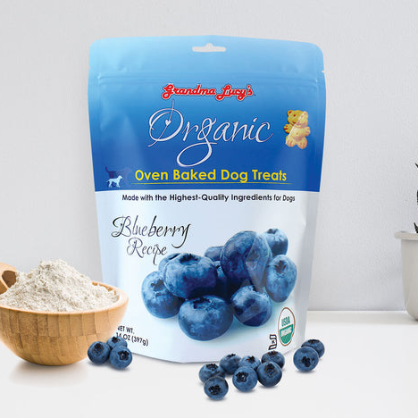 Grandma Lucy's - Dog - Organic Oven Baked Treats Blueberry