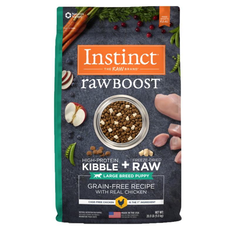 Instinct - Dog - Raw Boost Puppy Large Breed Gain Free Chicken Recipe