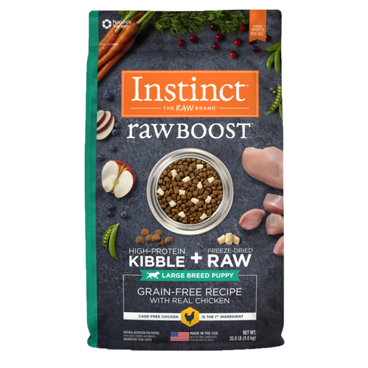Instinct - Dog - Raw Boost Puppy Large Breed Gain Free Chicken Recipe