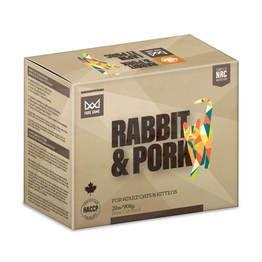 Big Country Raw - Cat - Fare Game Rabbit & Pork