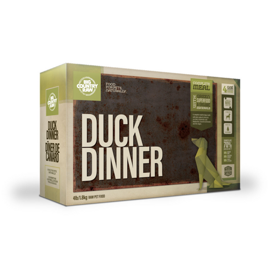 Big Country Raw - Dog - Duck Dinner