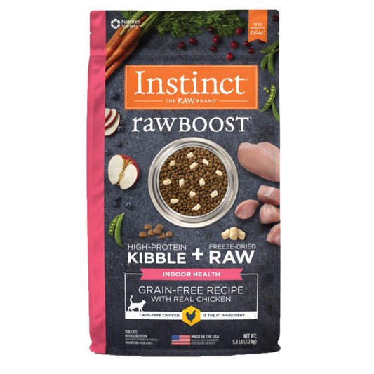 Instinct - Cat - Raw Boost Kibble Grain Free CageFree Chicken Indoor Health