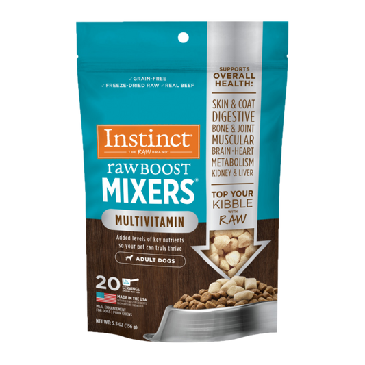 Instinct - Dog - Raw Boost Mixers Multivitamin Adult Grain Free Beef