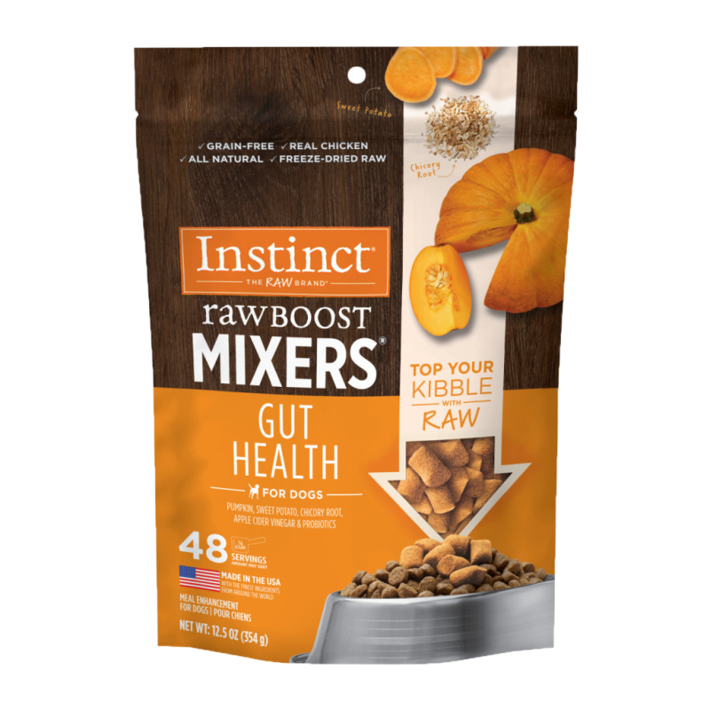 Instinct Dog Raw Boost Mixers Gut Health Grain Free Chicken
