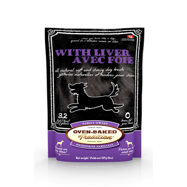 Oven-Baked Tradition Dog Biscuits Soft & Chewy Liver