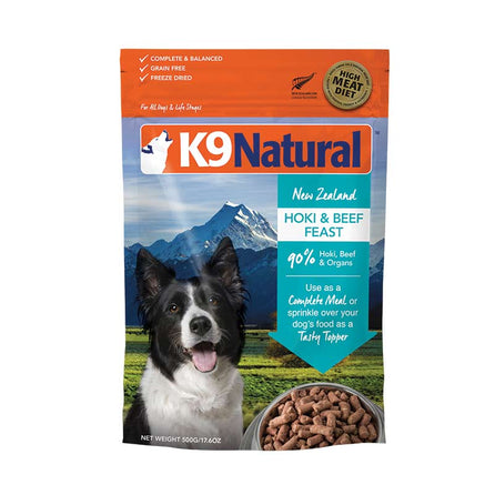 K9 Natural - Hoki & Beef Freeze Dried