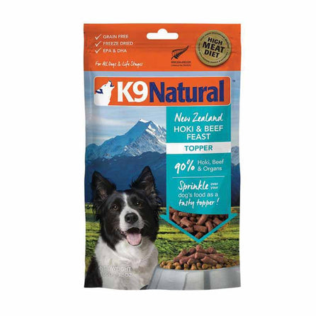 K9 Natural - Hoki & Beef Feast Topper - 100g