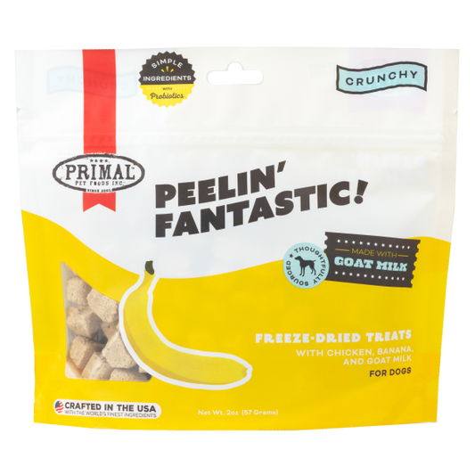 Primal Peelin' Fantastic Freeze-Dried Treats for Dogs