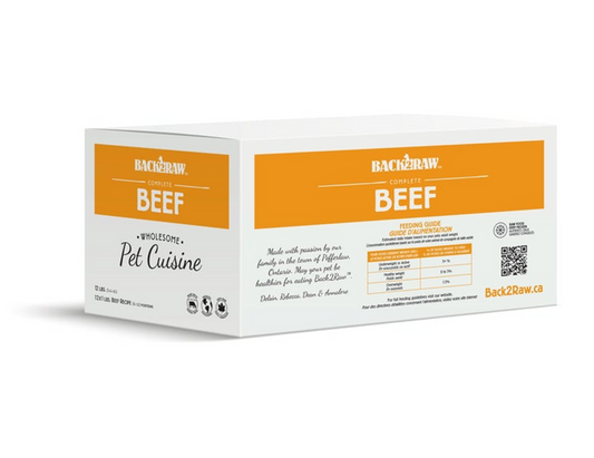 BACK2RAW Complete Beef Recipe 12lb