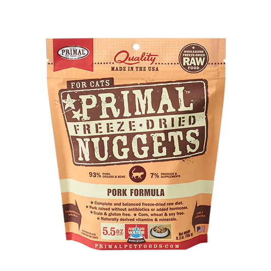 Primal Cat Freeze-Dried Nuggets - Pork 主食冻干-猪肉