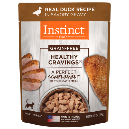 Instinct Healthy Cravings Real Duck Recipe for Cats