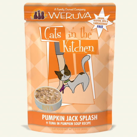 Weruva Cats in the Kitchen Pumpkin Jack Splash 3 oz Pouch