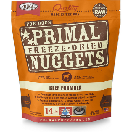 Primal Dog Freeze Dried Beef Formula 主食冻干-牛肉