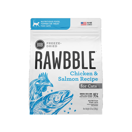 BIXBI - FD Rawbble CAT - Chicken & Salmon