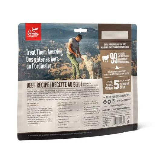 Orijen Freeze-Dried Dog Treats - Ranch-Raised Beef