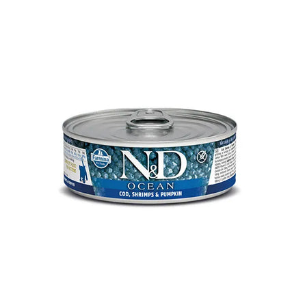 Farmina N&D Ocean Kitten Wet Food - Cod, Shrimp & Pumpkin