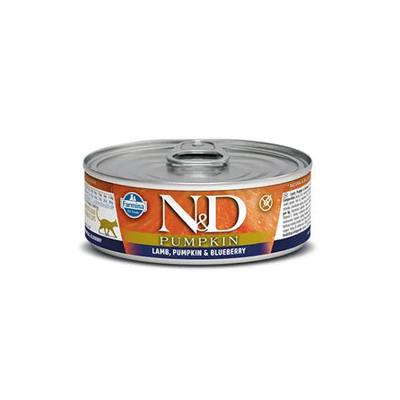 Farmina N&D Pumpkin Adult Feline Wet Food - Lamb, Pumpkin & Blueberry