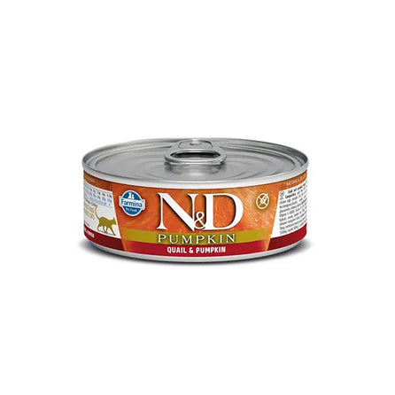 Farmina N&D Pumpkin Adult Feline Wet Food - Quail & Pumpkin