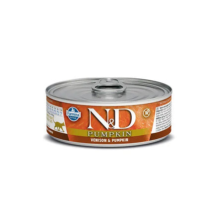 Farmina N&D Pumpkin Adult Feline Wet Food - Venison & Pumpkin