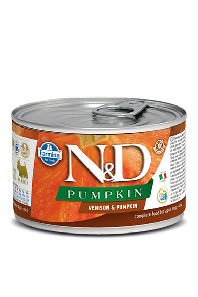 Farmina N&D Pumpkin Adult Mini Wet Food for Dogs - Venison & Pumpkin