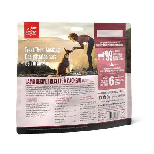 Orijen Freeze-Dried Dog Treats - Lamb