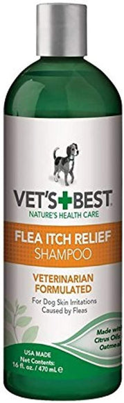 Vet's Best Flea Itch Relief Dog Shampoo, 16 oz