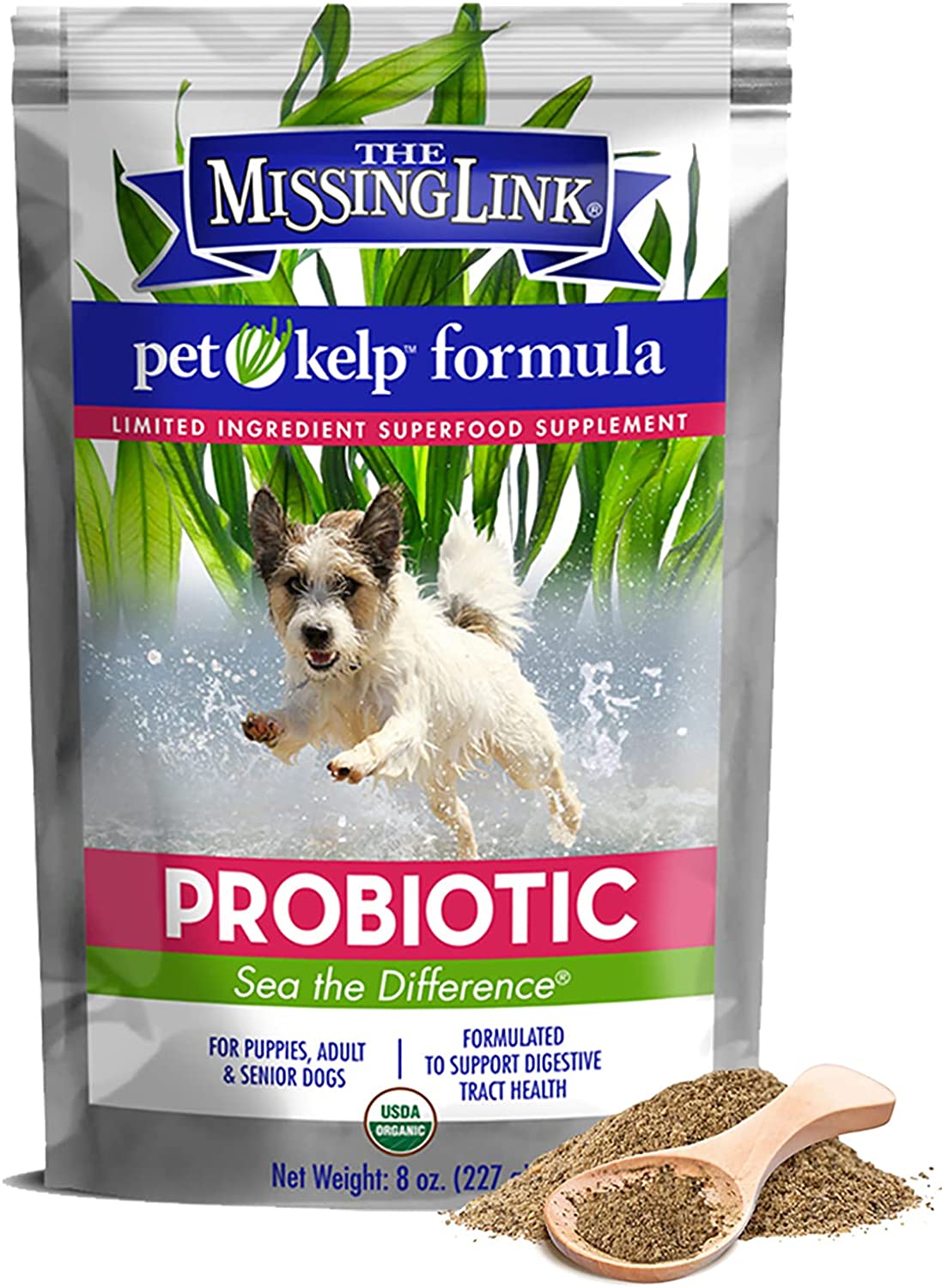 Organic Pet Kelp, Probiotic Formula  8 oz
