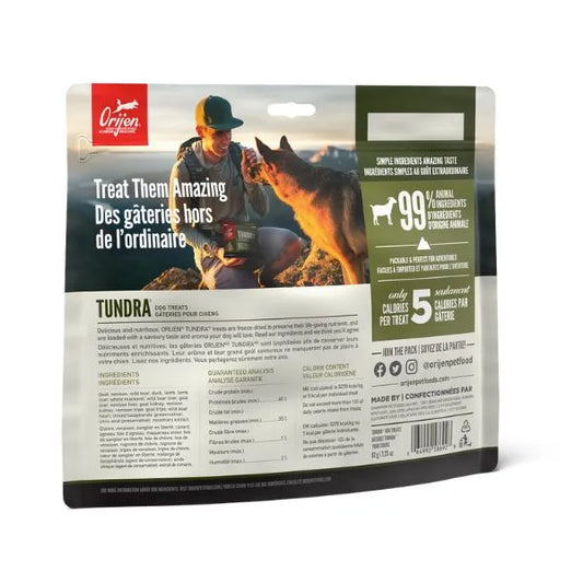 Orijen Freeze-Dried Dog Treats - Tundra